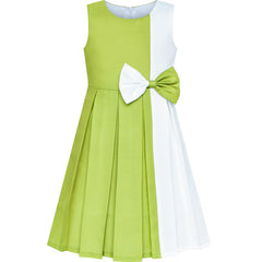 Girls Dress Canada Flag National Day Party Dress Size 4-14 Years