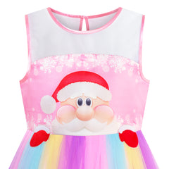 Girls Dress Sequin Backless Floral Hollow Back Lace Wedding Size 3-14 Years