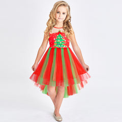 Flower Girls Dress Holiday Party Wedding Birthday Size 4-14 Years