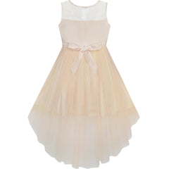 Girls Dress Hi-low Magic Wand Princess Crown Dress Up Costume Size 4-14 Years