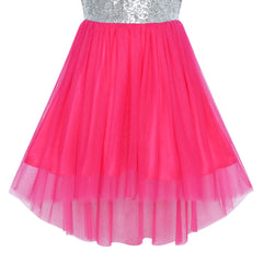 Girls Dress Hi-low Magic Wand Princess Crown Dress Up Costume Size 4-14 Years