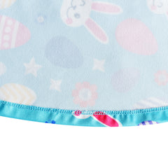 Girls Dress Tree Bird Bear Cartoon Short Sleeve Dress Size 3-12 Years