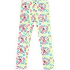 Girls Pants 3-Pack Cotton Leggings Lace Stretchy Kids Toddler Size 2-8 Years