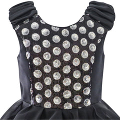 Girls Dress Ruffles Tulle Tiered Dress Sequin Party Birthday Princess Size 4-12 Years