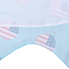 Girls Dress Flower Print Hanky Hem With Necklace Size 6-14 Years