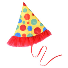 Girls Dress Clown Costume Halloween Carnival Of Cultures Rose Monday Size 4-10 Years