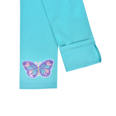 Girls Pants 3-Pack Cotton Leggings Lace Stretchy Kids Toddler Size 2-8 Years