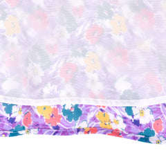 Girls Dress Chiffon Floral High-Low Tie Waist Party Princess Size 7-14 Years