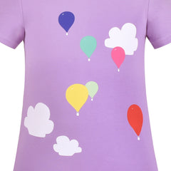 2 Packs Girls Top Tee Shirt Long Sleeve School Uniform Size 2-12 Years