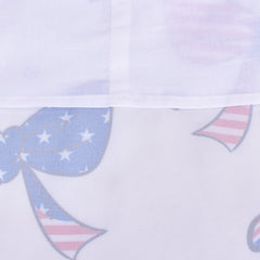 Girls Dress Flower Print Hanky Hem With Necklace Size 6-14 Years