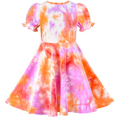 Girls Dress Unicorn Short Sleeve Casual Dress Size 4-12 Years