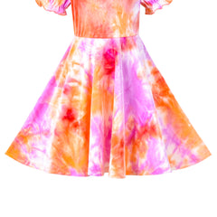 Girls Dress Unicorn Short Sleeve Casual Dress Size 4-12 Years