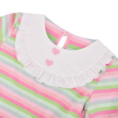 2 Packs Girls Top Tee Shirt Long Sleeve School Uniform Size 2-12 Years