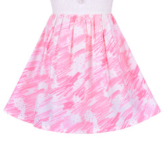 Girls Dress Lace Pearl Plum Blossom Elegant Princess Dress Size 4-14 Years