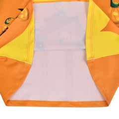 Girls Dress Long Sleeve Daisy Flower Striped Casual Cotton Size 3-12 Years