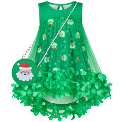 Girls Dress A-line Cute Handbag Princess Size 5-10 Years