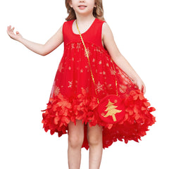 Girls Dress A-line Cute Handbag Princess Size 5-10 Years