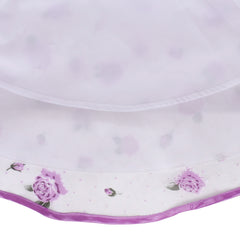 3 Layers Girls Dress flower Wave Pageant Bridesmaid Size 4-12 Years