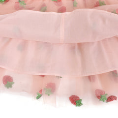 Girls Dress Long Sleeve Christmas Owl Sparkling Sequin Tulle Size 3-14 Years