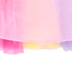 Girls Dress Cream Sequin Heart Butterfly Tulle Skirt Long Sleeve Size 3-12 Years