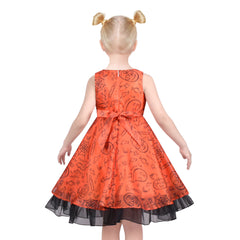 3 Layers Girls Dress flower Wave Pageant Bridesmaid Size 4-12 Years