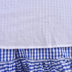 Girls Cold Shoulder Dress Denim Cowboy 3/4 Sleeve Size 2-12 Years