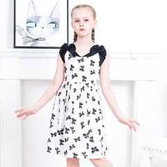 Girls Dress Flower Summer Beach Dress Size 2-12 Years