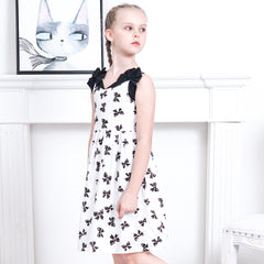 Girls Dress Flower Summer Beach Dress Size 2-12 Years