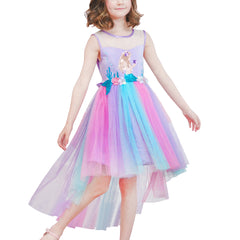 Flower Girls Dress Holiday Party Wedding Birthday Size 4-14 Years