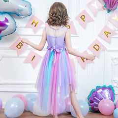 Flower Girls Dress Holiday Party Wedding Birthday Size 4-14 Years