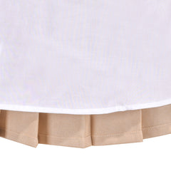 Girls Skirt Pleated Bow Tie Back School Uniform Size 6-14 Years