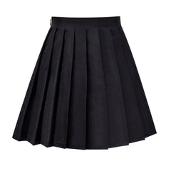 Girls Skirt Pleated Bow Tie Back School Uniform Size 6-14 Years