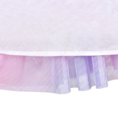 Girls Dress Short Sleeve Rainbow Tulle Skirt Birthday Party Size 4-10 Years