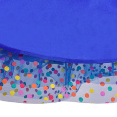 Girls Dress Dot Star Lace Dress Size 6-12 Years