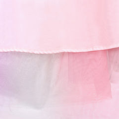 Girls Dress Sleeveless Halter Flower Multi Layer Chiffon Size 3-14 Years