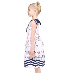 Girls Dress Flower Summer Casual Dress Lace Size 5-14 Years