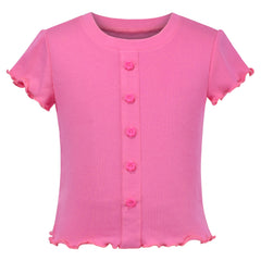 2 Packs Girls Top Tee Shirt Long Sleeve School Uniform Size 2-12 Years