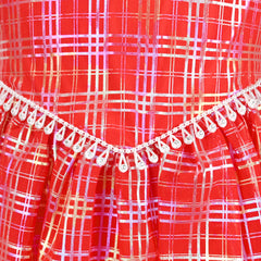 Flower Girls Dress Illusion Yoke Pageant Coffe Wedding Party Size 6-14 Years