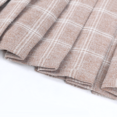 Girls Skirt Pleated Bow Tie Back School Uniform Size 6-14 Years