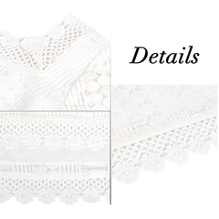 Girls Dress Flower Lace Collar Skirt Dress Size 4-14 Years