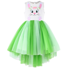 Flower Girls Dress Holiday Party Wedding Birthday Size 4-14 Years