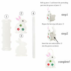 Girls Dress Easter Egg Hunter Bunny Skirt Rabbit Bunny Headband Size 2-10 Years