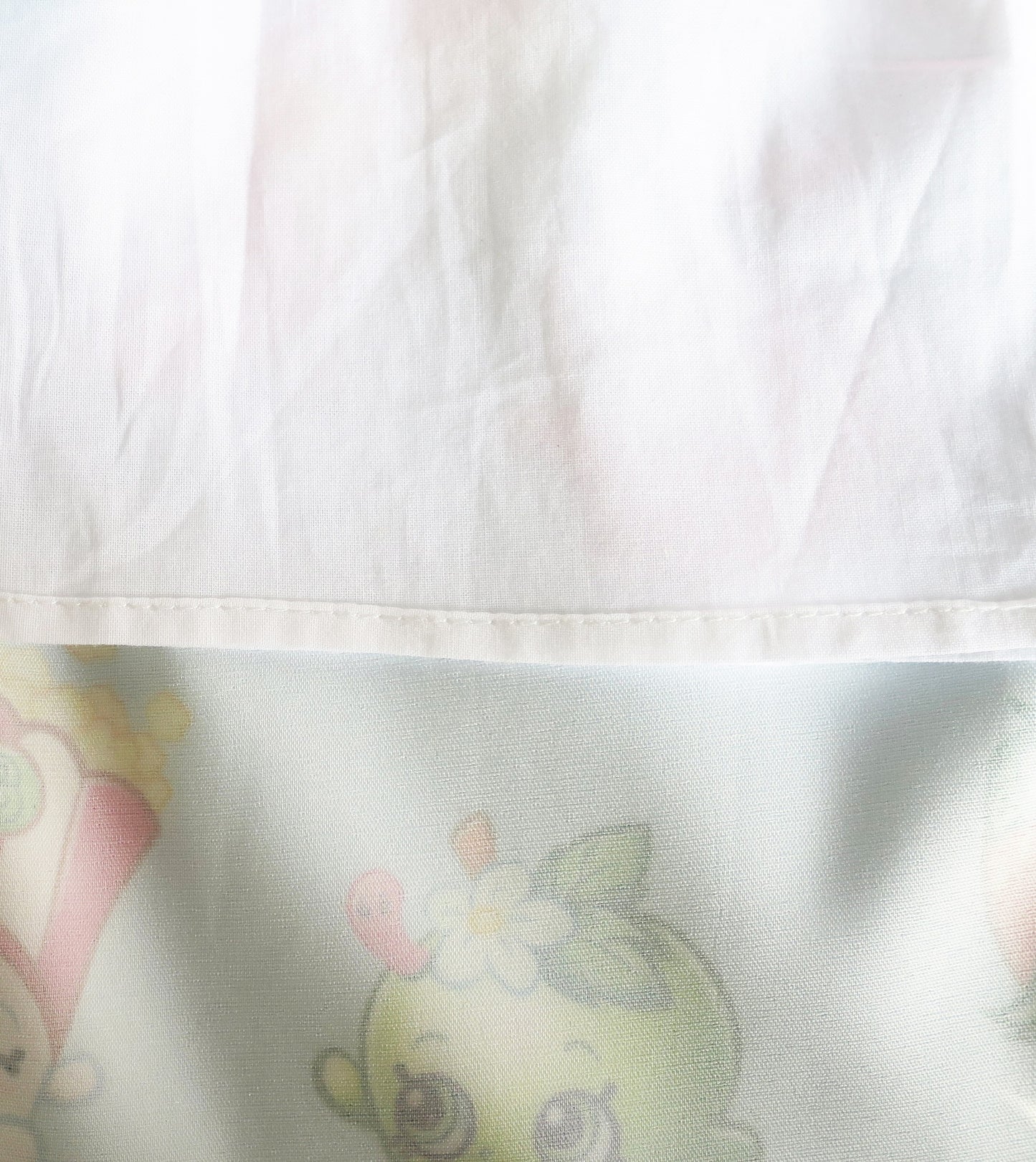 Girls Dress Cute Cartoon Print Cap Sleeve Party Sundress Blue