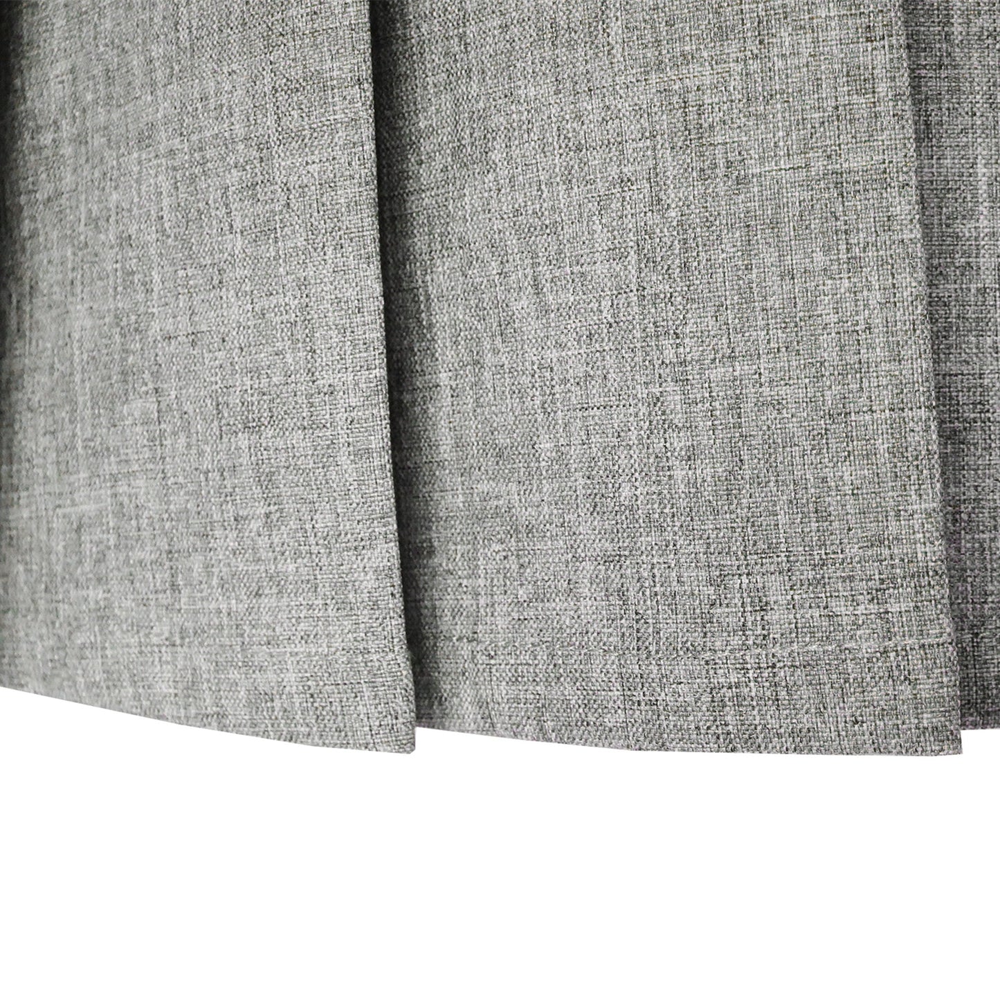 Girls Dress Gray School Uniform Pleated Skirt Dress Gray