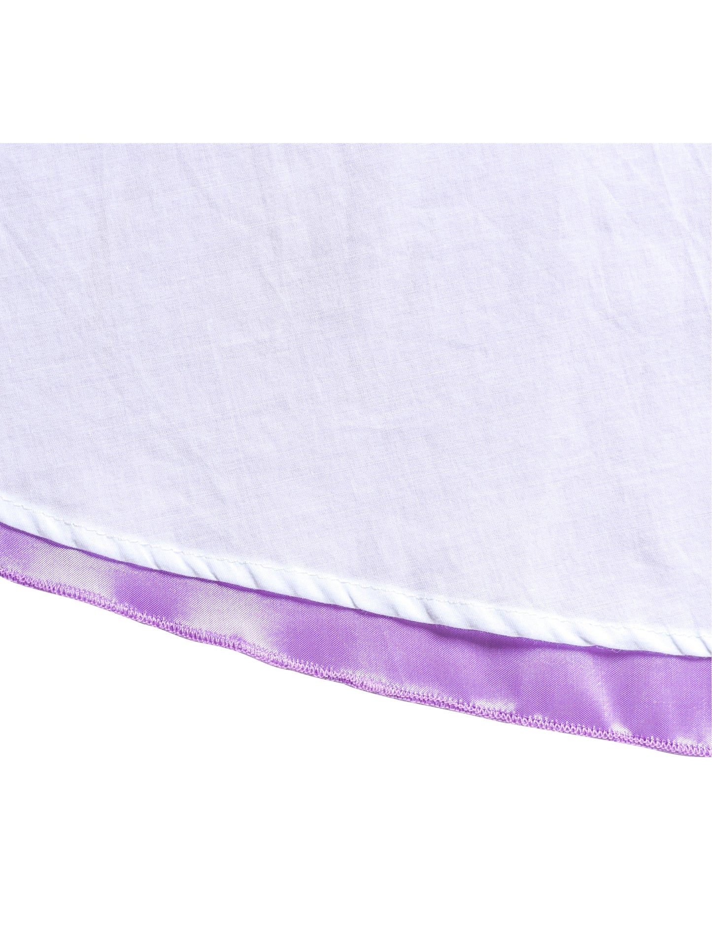 Girls Dress White and Purple Hi-Lo Party Dancing Pageant Purple