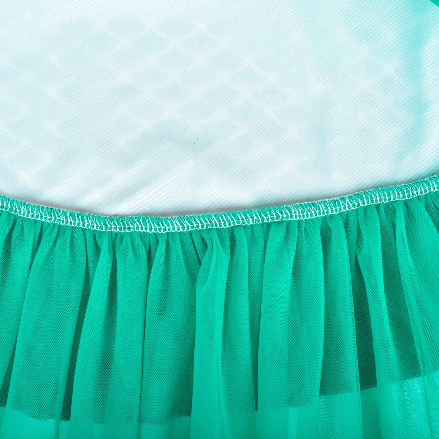 Girls Dress Mermaid Princess Costume Halloween Party Dress Green