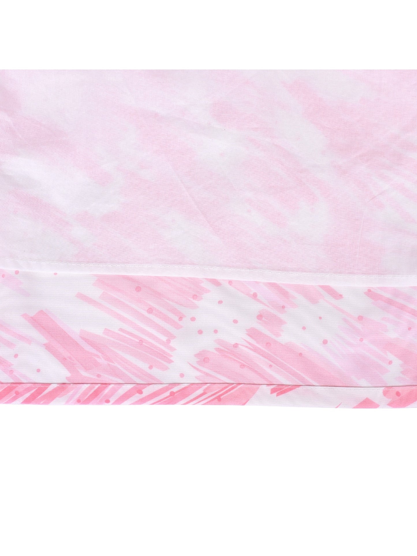 Girls Dress Pearl Button Pink Pointy Collar Lace Puff Sleeve Pink