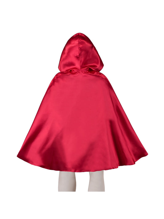 Girls Cape Christmas Halloween Fairy Tail Little Hood Red Cloak Red