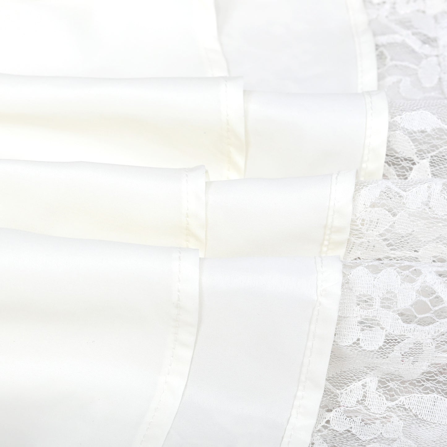 Flower Girls Dress Ivory Floral Lace Button Short Sleeve Communion Wedding Formal Beige