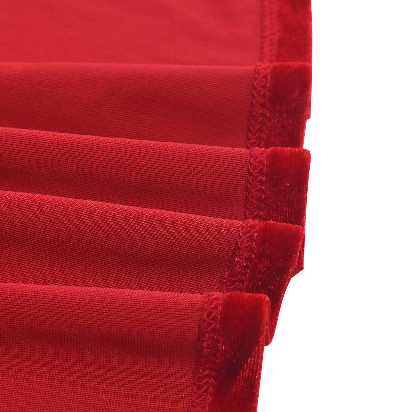 Girls Dress Red Christmas Stockings Xmas Candy Canes New Year Red